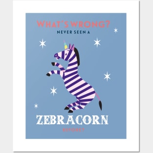 Never seen a Zebracorn before? Posters and Art